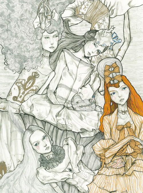 this is the original version of danny roberts Christian Dior Illustration. if you click there is a bigger version