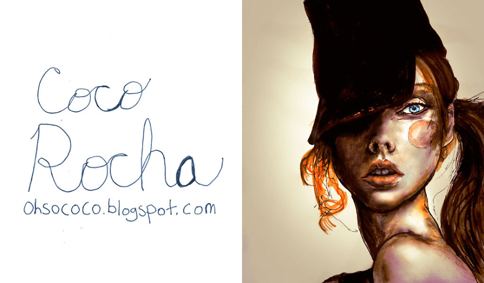 Another Blogger Portrait of Model Coco Rocha