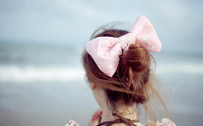 ppimm Pink Bow Photo from China Photographer ppimm Girls back with a big bow Inspiration friday