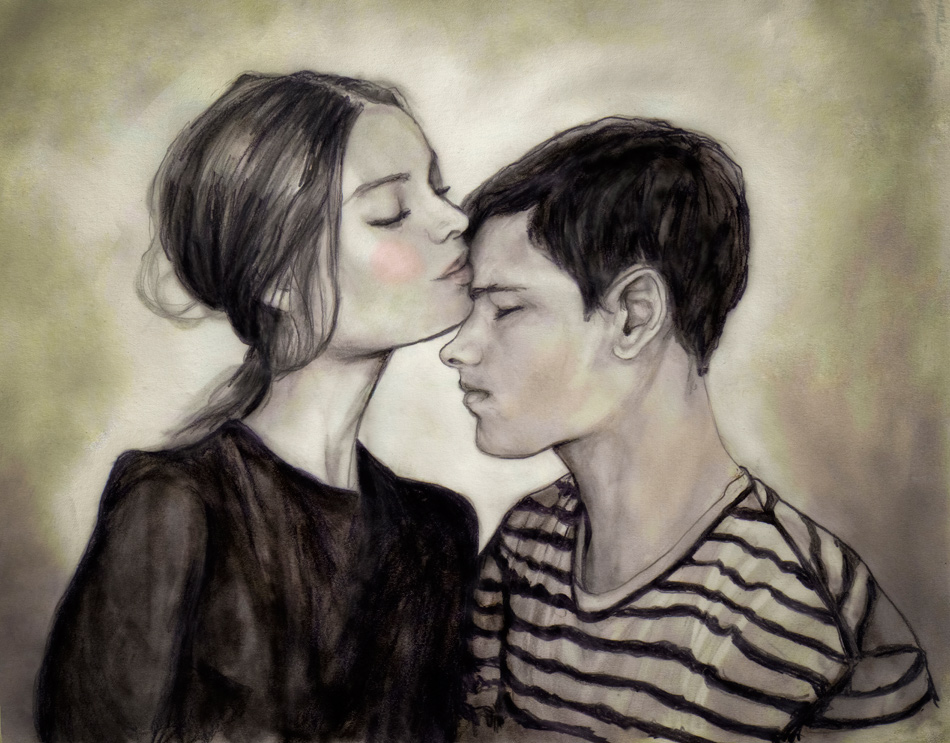 Danny Roberts And His Girl A self portrait of danny roberts and his girl