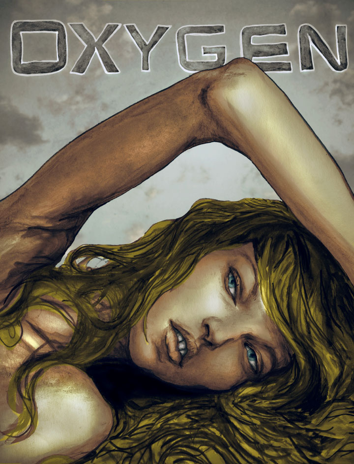 Cover of Oxygen Magazine Concept Painting by Fashion Artist Danny Roberts for a Cover of Oxygen Magazine" title="Concept Painting by Fashion Artist Danny Roberts for a Cover of Oxygen Magazine