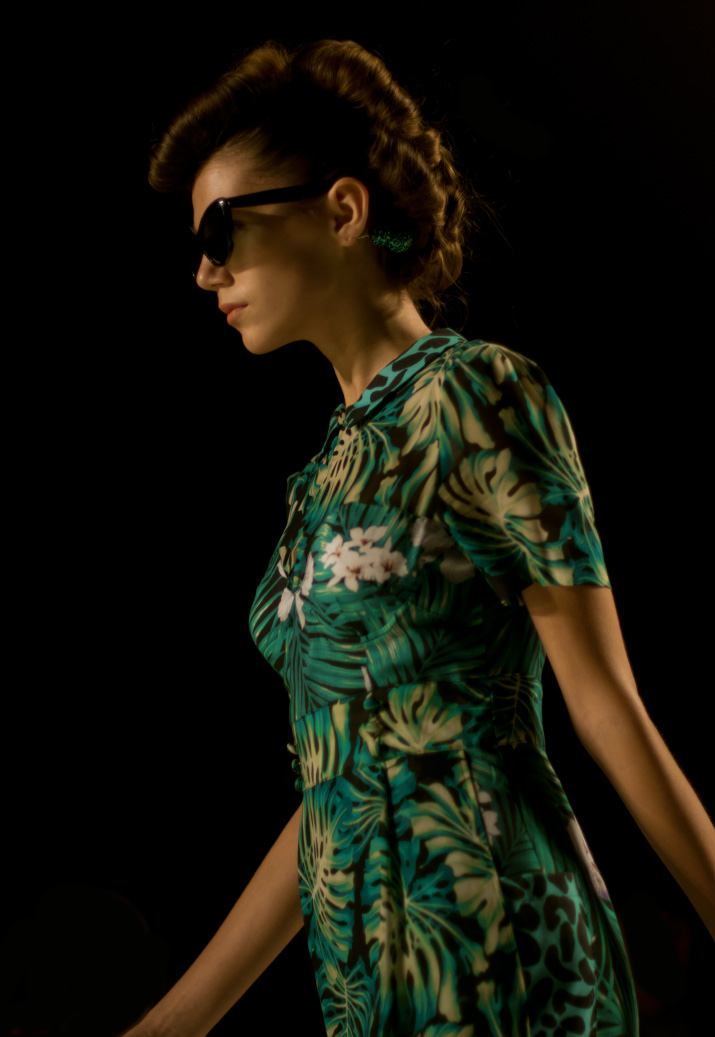 G.V.G.V. Spring 2012 A picture by Fashion Photographer Danny Roberts of a model walking down the runway for the G.V.G.V. Spring 2012 show during Tokyo Fashion Week