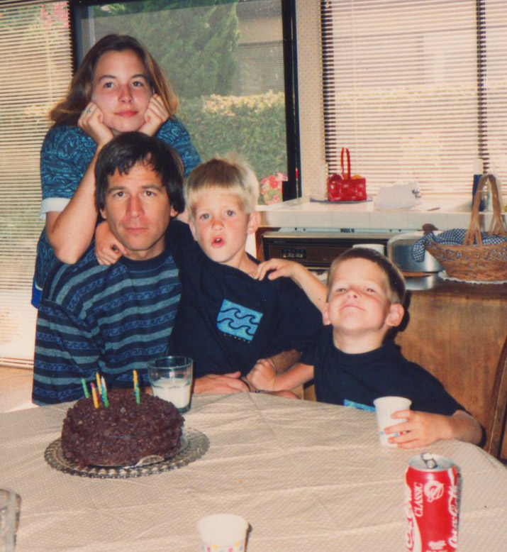Family birthday party Danny david mandi jeff roberts