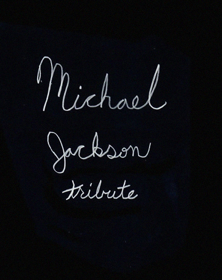 Muchael Jackson Tribute Text