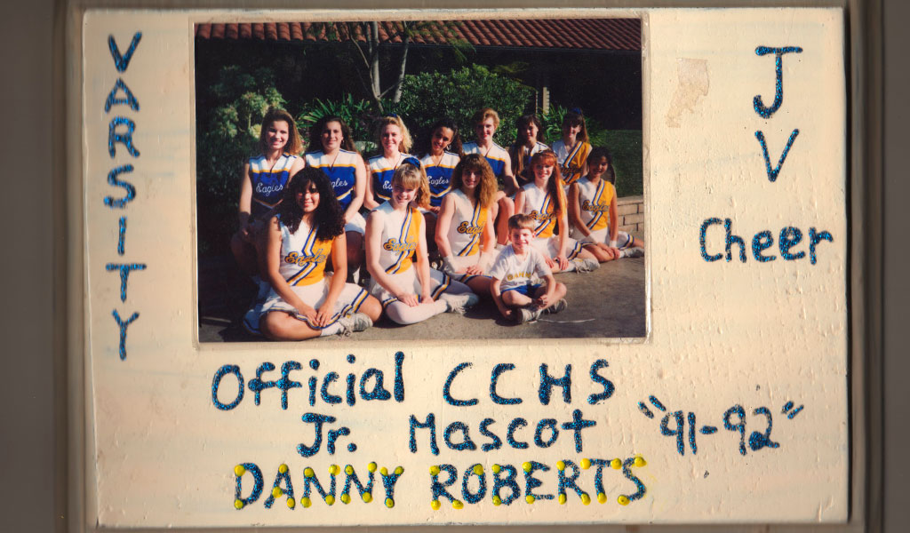 haha yep that's me... Danny Roberts and the Calvary Chapel Cheer Team Award