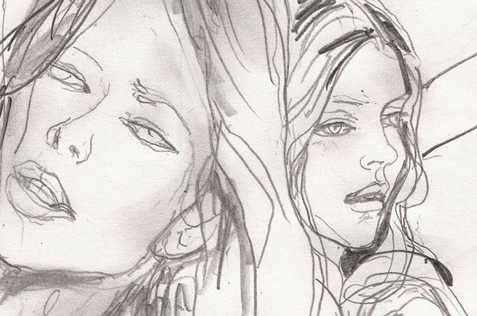 This Concept sketch is the birth of Danny Roberts 4th Experimental drawing