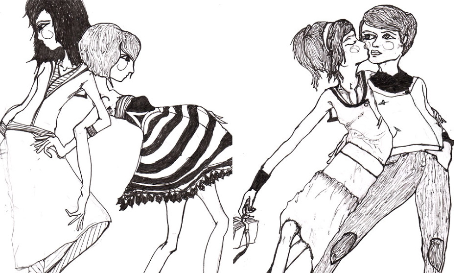 this is an old drawing from Danny roberts Sketchbook.