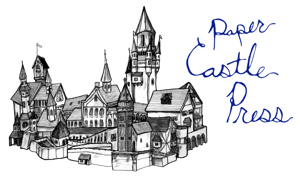 Danny Roberts Drawing of The Great Paper Castle