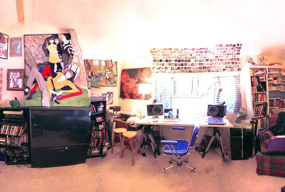 This is a Large Photo of Danny Roberts Art Studio