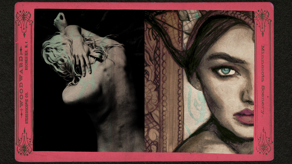 Chadwick Tyler & Danny Roberts Collage A collage merging Artist Danny Roberts artwork and Chadwick Tylers photography into one piece